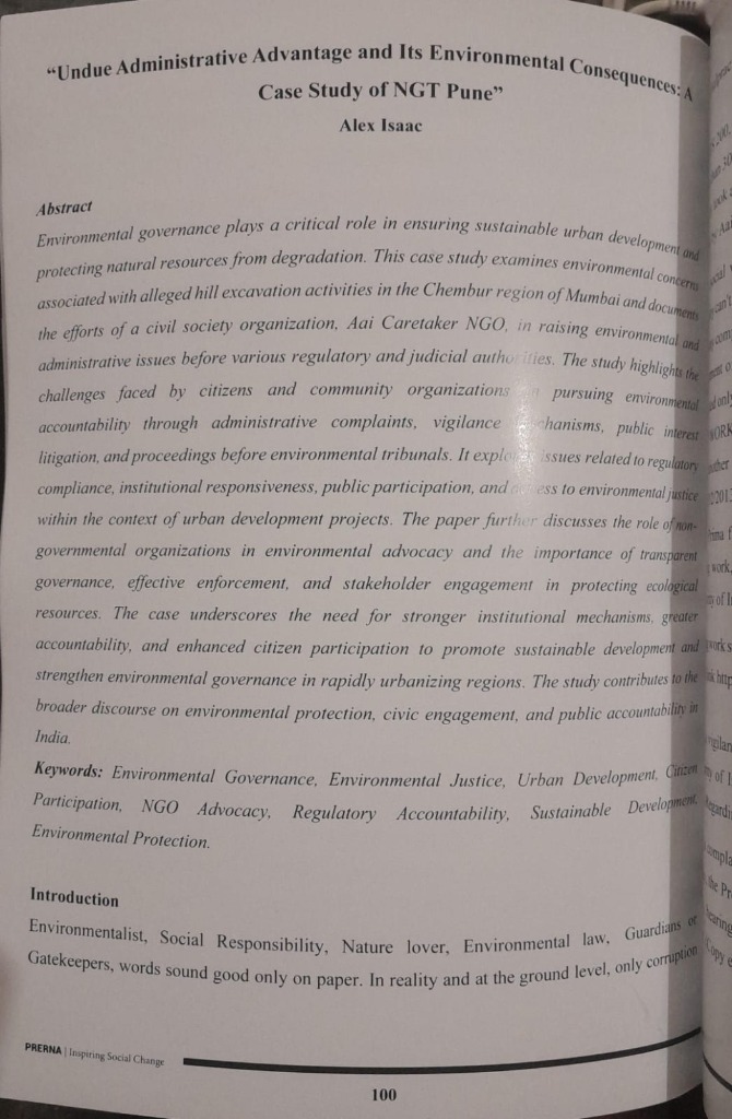 NGT Pune Case Study Page 1 - Alex Isaac